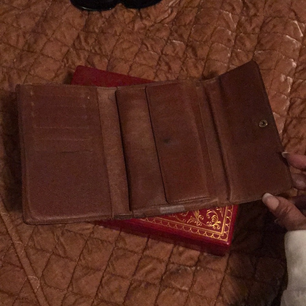 🌺SOLD LV Monogram Porte-Trésor Étui Papier Wallet - Picture 5 of 8